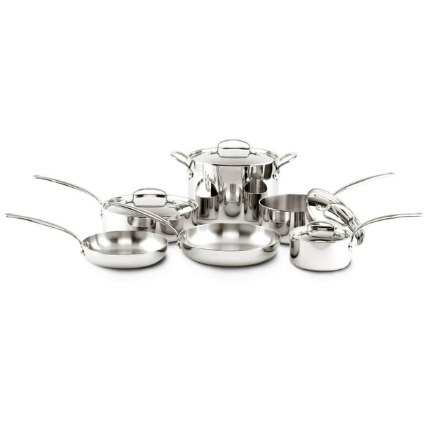 GreenPan Barcelona 10 Pc 3Layered Stainless Steel Ceramic Cookware Set