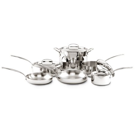 GreenPan Barcelona 10 Pc 3-Layered Stainless Steel Ceramic Cookware Set - Lifetime Warranty GreenPan Barcelona 10 Pc 3-Layered Stainless Steel Ceramic Cookware Set - Lifetime Warranty