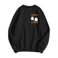 thumbnail image 3 of Spooky Season Halloween Sweatshirts for Women 2025 Long Sleeve Crewneck Cute Ghost Graphic Sweatshirt Pullover Tops, 3 of 5