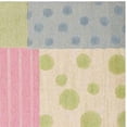 thumbnail image 2 of SAFAVIEH Kids Roxanne Geometric Shapes Area Rug, Blue/Pink, 7' x 7' Square, 2 of 4