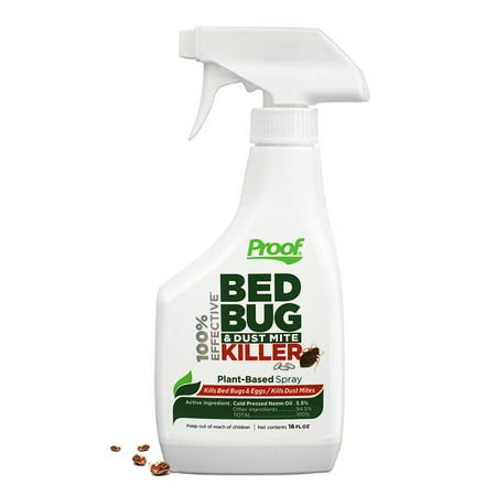 Proof 100% Effective Bed Bug and Dust Mite Killer (Best Outdoor Bug Spray)