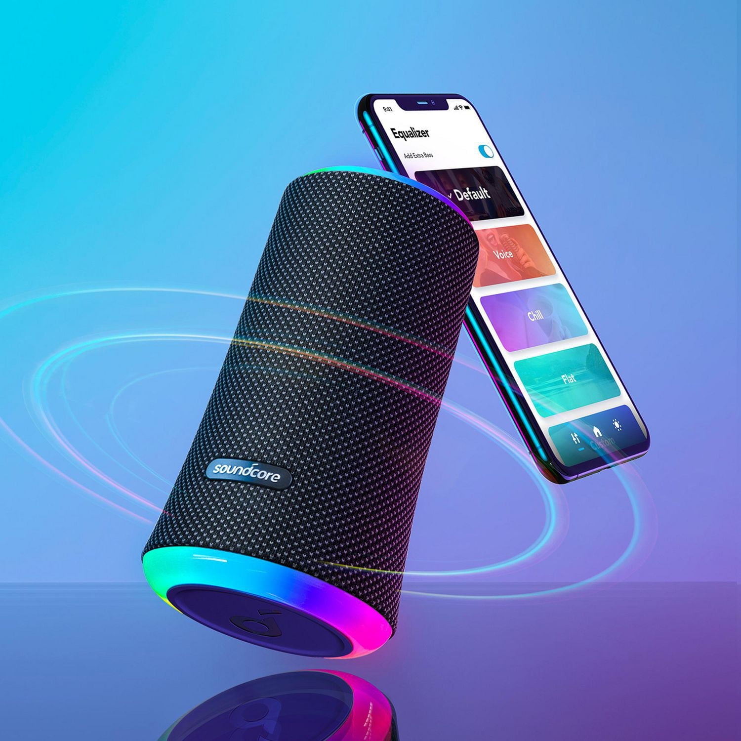 Soundcore by Anker Flare 2 Bluetooth Waterproof Speaker with