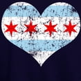 thumbnail image 3 of CafePress - Chicago Flag Heart Hooded Sweatshirt - Pullover Hoodie, Classic & Comfortable Hooded Sweatshirt, 3 of 4