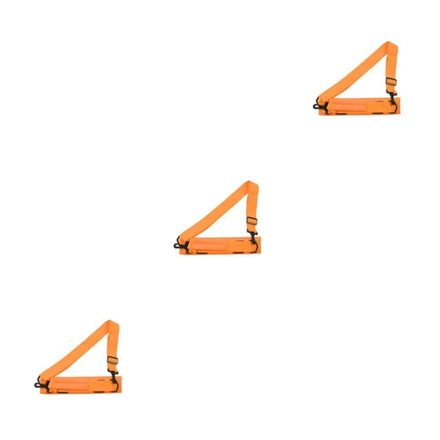 Bandolera portátil Greeniant para palos de golf con correa ajustable color Naranja