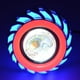 thumbnail image 3 of Dual Halo Motocicleta 12V-85V Proyector Hi/Lo Beam LED Rojo Azul Halo Tmvgtek Accesorios para autos y motos, 3 of 6