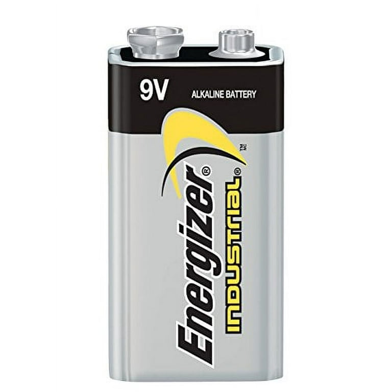 Industrial Alkaline 9V Batteries, 12/Box Industrial Alkaline 9V Batteries, 12/Box