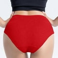 thumbnail image 7 of Fesfesfes Womens Fruit Of The Loom Underwear Womens Oversized Cotton Underwear With A Medium High Waist, 7 of 7