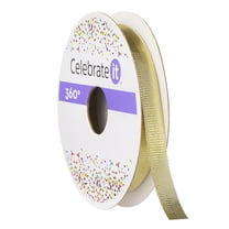 12 Pack: 1/4" x 15yd. Lame Gold Ribbon by Celebrate It 360°