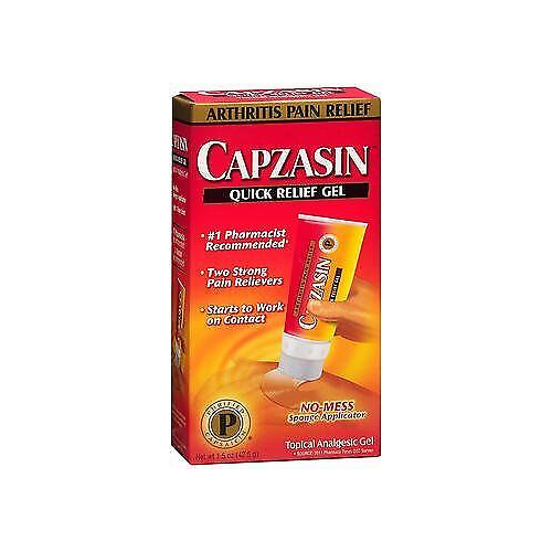 Capzasin Quick Relief Gel 1.50 oz (Pack of 6)