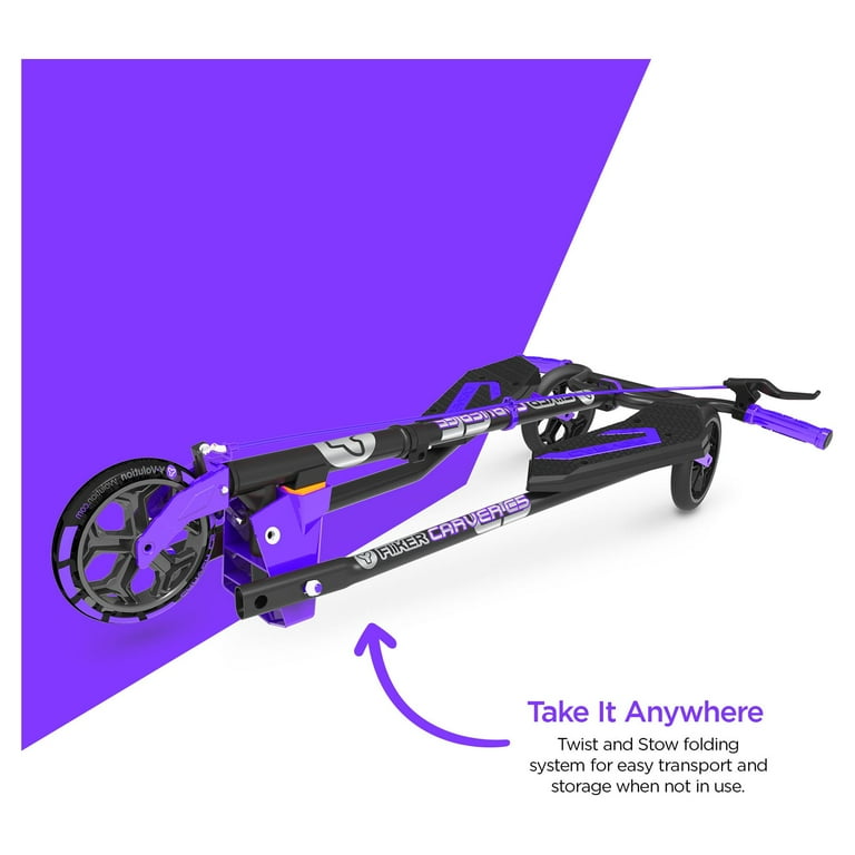 Yvolution Fliker C5 Foldable Drift Scooter for Kids & Adults Age 9