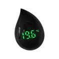 thumbnail image 3 of Aquarium Thermometer Small Temperature Gauge LED Display Fish Tank Thermometer for Fresh Water and Sea Water Tanks Black, 3 of 9