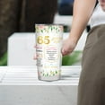 thumbnail image 5 of 65th Birthday Gifts for Women Friends Tumbler 1958 Birthday Gifts for Women 65 Year Old Gifts for Mom Grandma 65th Birthday Decorations 65th Birthday Gifts Ideas Travel Tumbler 20OZ, 5 of 6