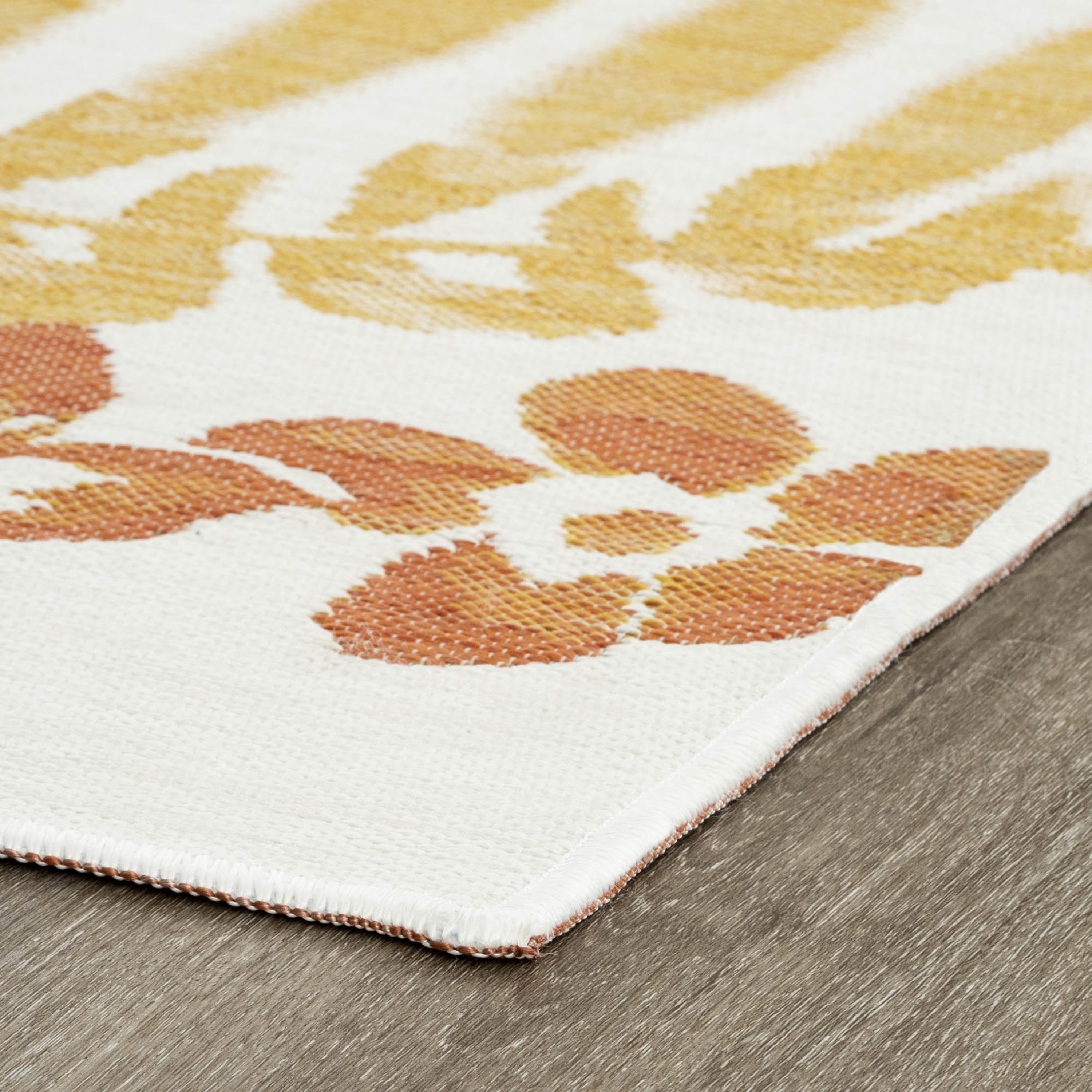 2x3 Water Resistant, Small Indoor Outdoor Rugs for Patios, Front Door Entry, Entryway, Deck, Porch, Balcony | Outside Area Rug for Patio | Multi-Color, Floral | Size: 2' x 3'