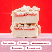 Barebells Protein Bars Wild Cherry – 24 Bars (2 x 12) – 20g Protein, Only 1g Sugar – White Chocolate Coated Protein Snack, Perfect for On-the-Go, Post-Workout or Breakfast.