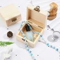 thumbnail image 6 of 1 Set 4pcs Unpainted Pine Wood Box Natural Unpainted Wooden Box with Locking Clasp Handmade Wood Craft Box for Crafts Jewelry Box DIY Home Storage Box, 6 of 6