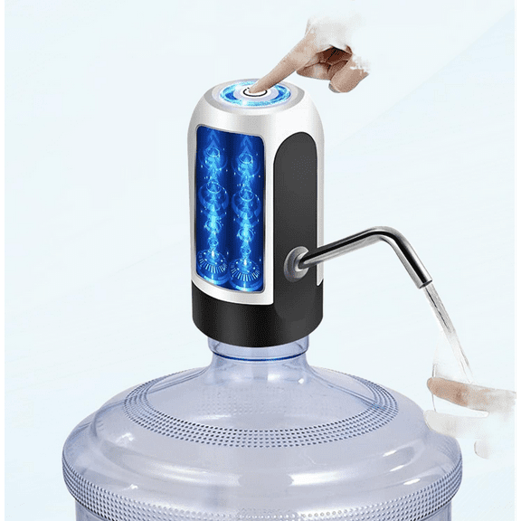 Electric Water Dispenser, Automatic Water Dispenser, Water Dispenser for 5 Gallon Bottle, USB Charging 3-5 Gallon Water Bottle Switch for Camping, Kitchen, Workshop, Garage
