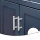 thumbnail image 5 of Uxcell 10-Pack Tiradores de Gabinete, Perillas de Acero Inoxidable Modernas de 11.8" Diseño en T Doble Orificio [Plateado], 5 of 6