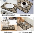 thumbnail image 3 of 18x24 Inch Ultra-Absorbent Microfiber Dish Drying Mat - A Must-Have for Every Efficient Kitchen, 3 of 7