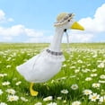 thumbnail image 6 of Porch Goose Outfits, Outdoor White Goose Statue with Costume set Garden Decor, for Holiday Porch ,Gooses Clothes Yard Accent for Home Decors Housewarming Gifts, 6 of 6