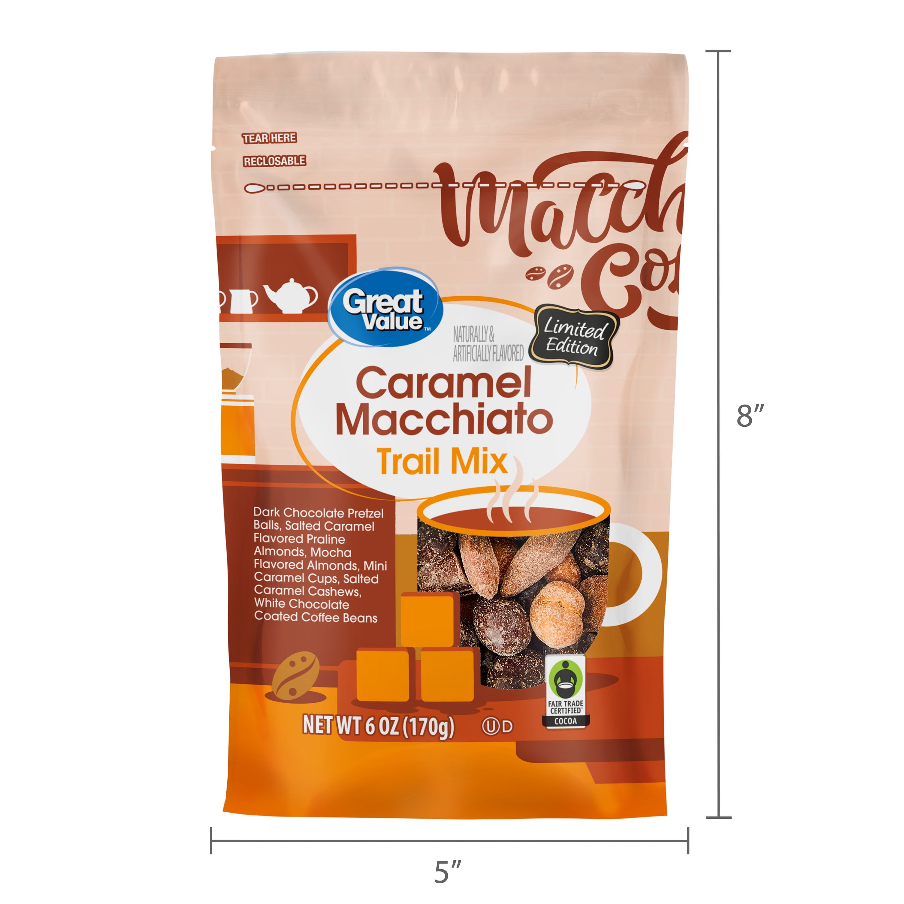 Great Value Caramel Macchiato Trail Mix, 6 oz