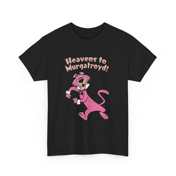 Snagglepuss Heavens to Murgatroyd Graphic Tee, Cartoon Character Shirt