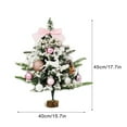 Christmas Ornament Clearance! Bixock Mini Artificial Christmas Trees