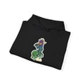 thumbnail image 3 of Dark Knight Deathwish 2000s Skateboard Lizard Greco Vintage Classic Hoodie Print - M / Black, 3 of 5