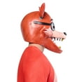 thumbnail image 2 of Five Nights At Freddy's Foxy Overhead Latex Mask for Adults by Rubies, Unisex One Size, 2 of 5
