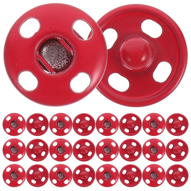50 pares de broches metálicos para ropa, broches premium, broches duraderos