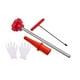 thumbnail image 4 of Válvula de Extracción de Núcleo con Kit de Herramienta para Cambio Rápido de Válvula de Neumático Incluye Extractor de Tallo y Barra Metálica Adecuado para Autos Camiones Motocicletas, 4 of 7