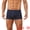 Dark Blue, variant on DARING DIVA Men's Striped Stretch Waistband Mid-Waisted Boxer Underwear 30 Dark Blue