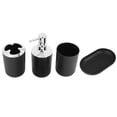 thumbnail image 4 of Bathroom Set,  4Pcs/Set Large Capacity Bathroom Accessory Set, Plastic For Bedroom Living Room Bathroom, 4 of 8