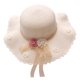 thumbnail image 1 of Sombrero de paja con circunferencia de 56-58cm, bonito sombrero para adulto, protector solar para salida de verano, sombrero de paja, sombrero de playa, 1 of 6