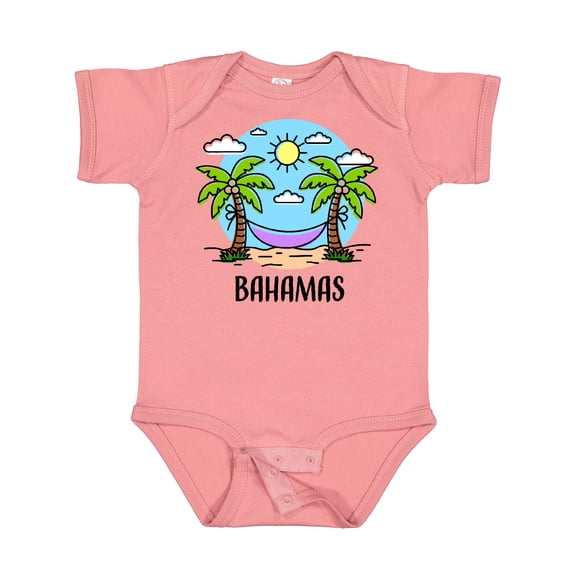 Inktastic Summer Vacation in the Bahamas Boys or Girls Baby Bodysuit