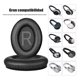 thumbnail image 4 of 1 par de almohadillas de repuesto para auriculares de espuma de cuero para Bose QC2 QC15 QC25, 4 of 9