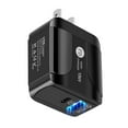 thumbnail image 3 of USB C Wall Charger, 5-Pack 20W PD Dual Port USB-C Charger Block Type C Fast Plug Power Adapter Compatible with iPhone 14/13/12iPad/iPad Mini, Samsung Galaxy S23/S22/S21, and More (Black), 3 of 3