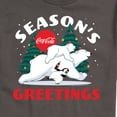 thumbnail image 3 of Coca-Cola - Season's Greetings Polar Bears - Men's Short Sleeve Graphic T-shirt, 3 of 5
