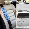 thumbnail image 6 of Yuyamidu Blue Hibiscus Car Seat Belt Pads for SUV Sedan Truck 2 Pack Flannel Shoulder Strap Pad for Car Seat Belt Soft Car Seat Belt Pad Accessories Universal Seatbelt Covers, 6 of 7