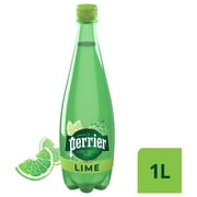 Perrier Lime Sparkling Carbonated Water –  1 L Plastic Bottle