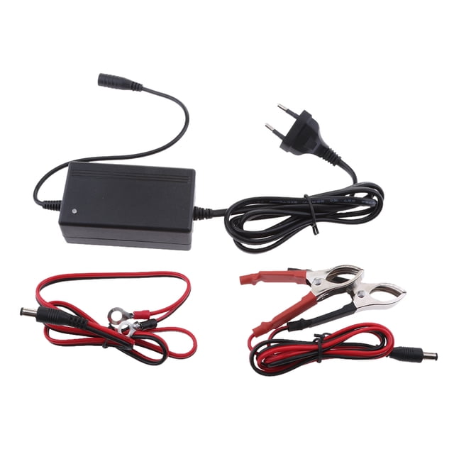 Cargador de Batería de Plomo 12V 1.5A para Moto del Patio Coche de Juquete Sunnimix Cargador rápido de coche de juguete