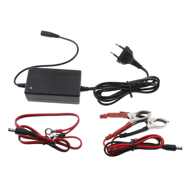 Cargador de Batería de Plomo 12V 1.5A para Moto del Patio Coche de Juquete Sunnimix Cargador rápido de coche de juguete