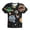Black, variant on Tiijoy Toddler Boys Short Sleeve T-Shirt 3D Graphic Print Crew Neck T Shirt, Sizes 1-2T