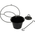 thumbnail image 3 of Plant Hanger 6 Inch Hanging Planter Plant Holders Modern Pot Hanger Wall Planters Indoor Hanging Metal Planter, 3 of 8