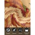 thumbnail image 7 of Happy Thanksgiving Cloth Napkins Set of 6 Reusable Dinner Napkins, Fall Pumpkins Maple Leaves Country Corn Cocktail Napkin Washable Table Napkins for Wedding/Holiday Party/Baby Shower 20"x20", 7 of 7
