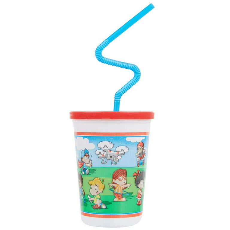 Tumblers Kids Cups with Straws & Lids: 12 Pack 12 oz Colored Reusable  Plastic Drinking Cups - Cute T…See more Tumblers Kids Cups with Straws &  Lids