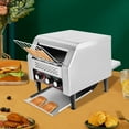 thumbnail image 3 of Conveyor Toaster with 2200W Power, Adjustable Temperature Control, Dual Heating Modes, Stainless Steel Build, and Compact Design – Ideal for Quick and Even Toasting of 300 Slices/Hour, 3 of 6