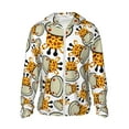 thumbnail image 2 of Lsque Giraffes Head UPF 50+ Lightweight Sun Protection Men's Women's Long Sleeve Shirt, Hoodie Performance -X-Large, 2 of 9
