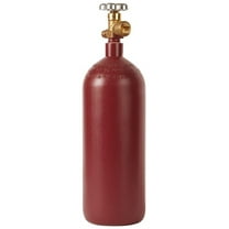 New 20 cu ft Steel Helium Cylinder with CGA580 for Nitrogen or Argon