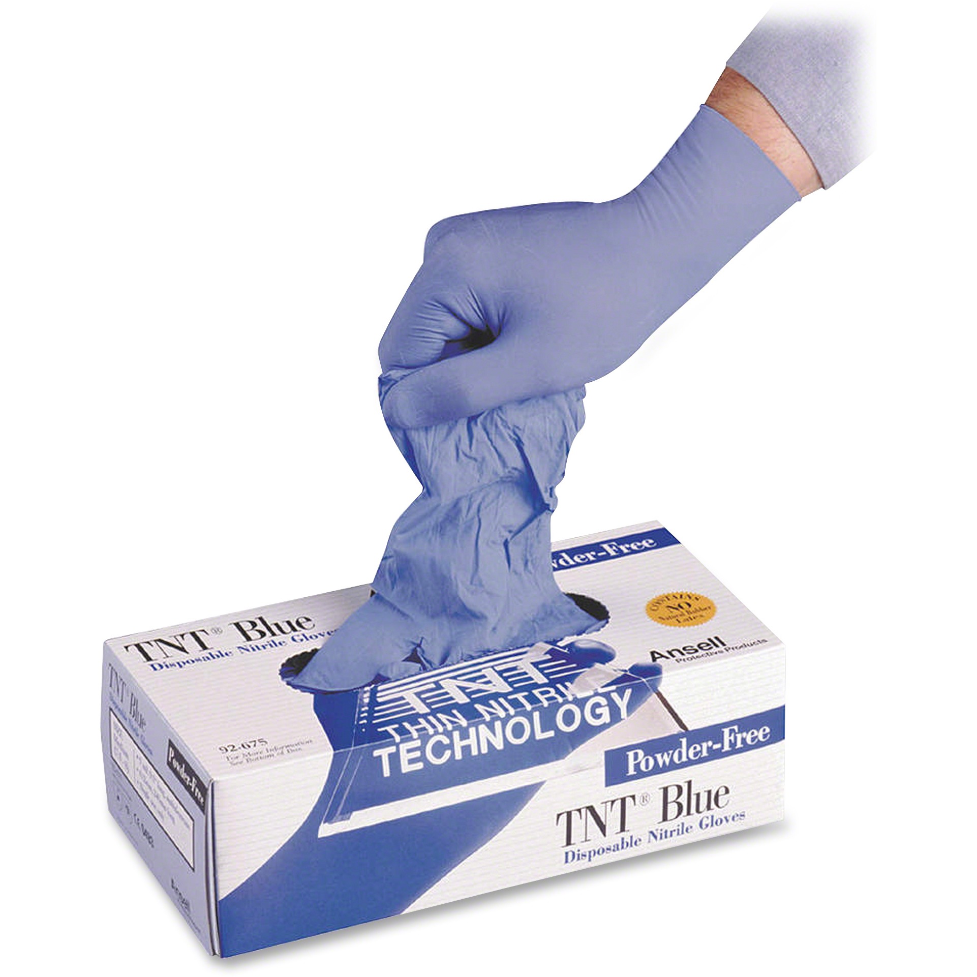 Ansell Health Disposable Nitrile Gloves, Blue, 1 Each (Quantity) by Ansell Limited