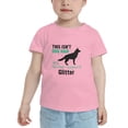 thumbnail image 2 of This Isn't Dog Hair Its German Shepherd Glitter Cute Toddler T-Shirts for Boys Girls (Pink, Youth XL), 2 of 5